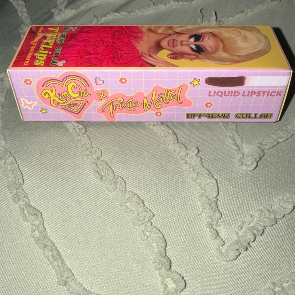 NIB KimChi Chic Trixie Mattel BFF4EVR COLLAB Hello Hello TTYL02 Liquid Lipstick